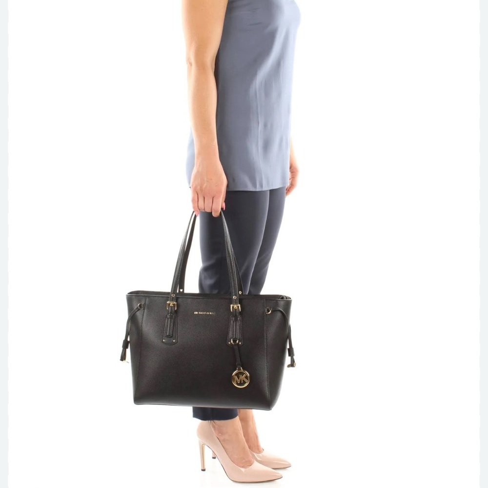 Michael Kors Black Voyager Bag NWT